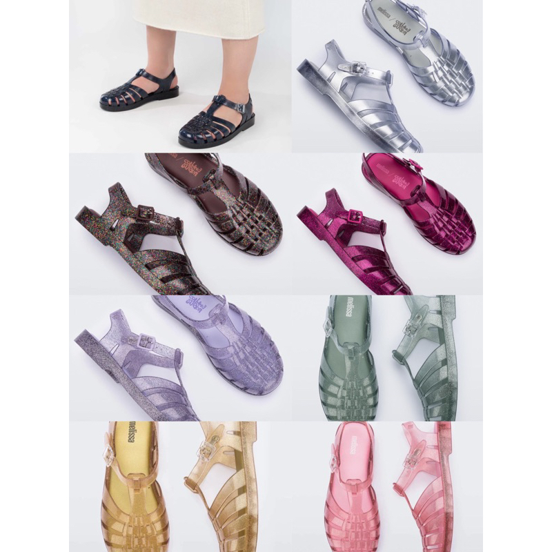 Jual Melissa Possession Glitter Sepatu Jelly Shoes Shopee Indonesia
