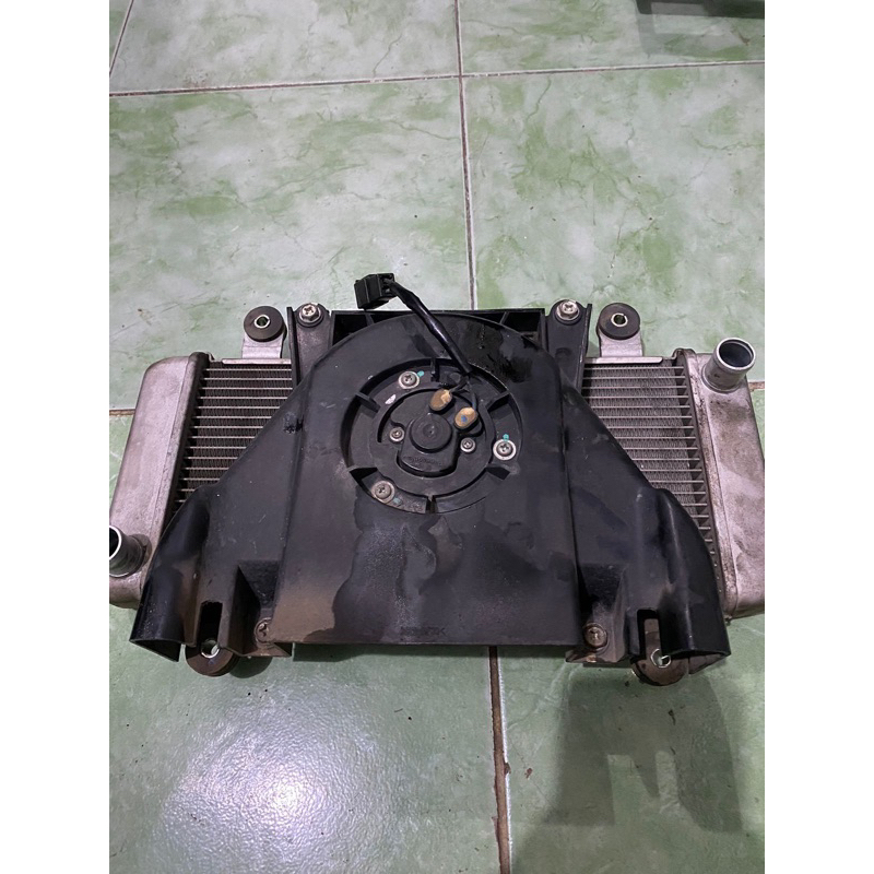 Jual Kipas Radiator Ninja 250 FI dan radiator (MOHON KONFIRMASI STOK