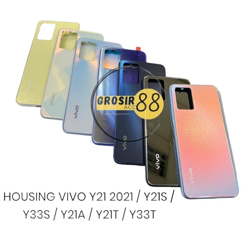 Jual HOUSING CASING FULLSET BACKDOOR + BEZEL VIVO Y21 Y21S Y21A Y21T ...