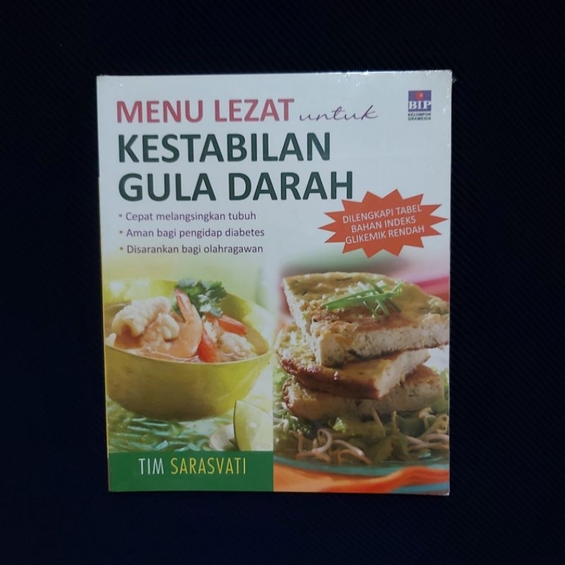 Jual Buku Original Menu Sehat Untuk Kestabilan Gula Darah Dilengkapi ...