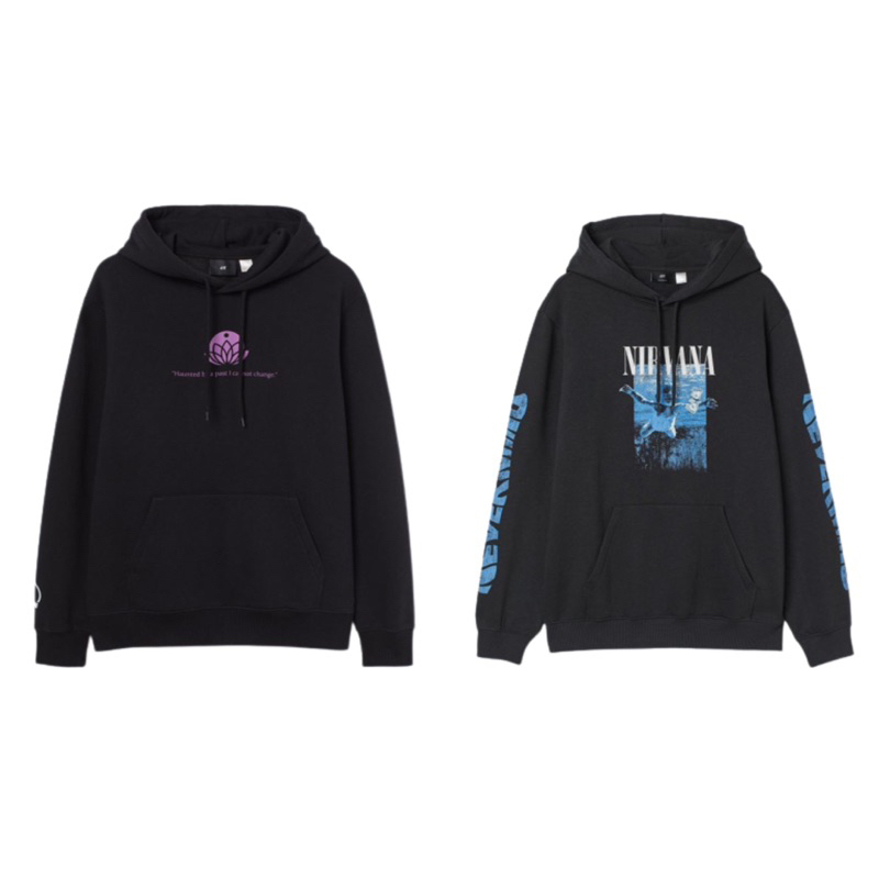 Jual HOODIE H&M SPIRIT BLOSSOM/NEVERMIND Shopee Indonesia