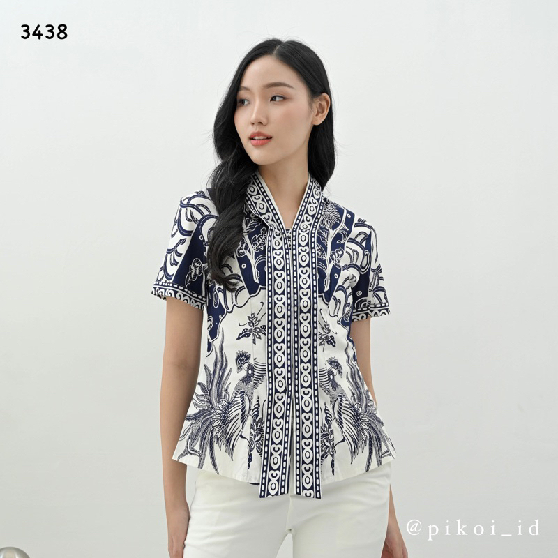 Jual Baju Batik Wanita Atasan Batik Cewek Seragam Batik Kantor