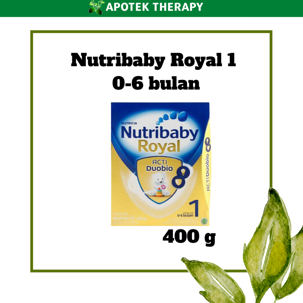 Jual Nutribaby Royal 1 usia 0-6 bulan 400 g | Shopee Indonesia