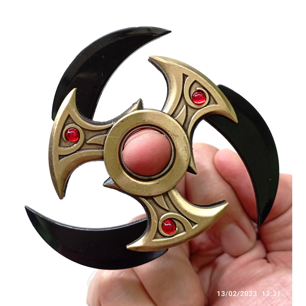Jual Fidget Spinner CUCI GUDANG Naruto Weapon Series (bahan Besi/Metal ...
