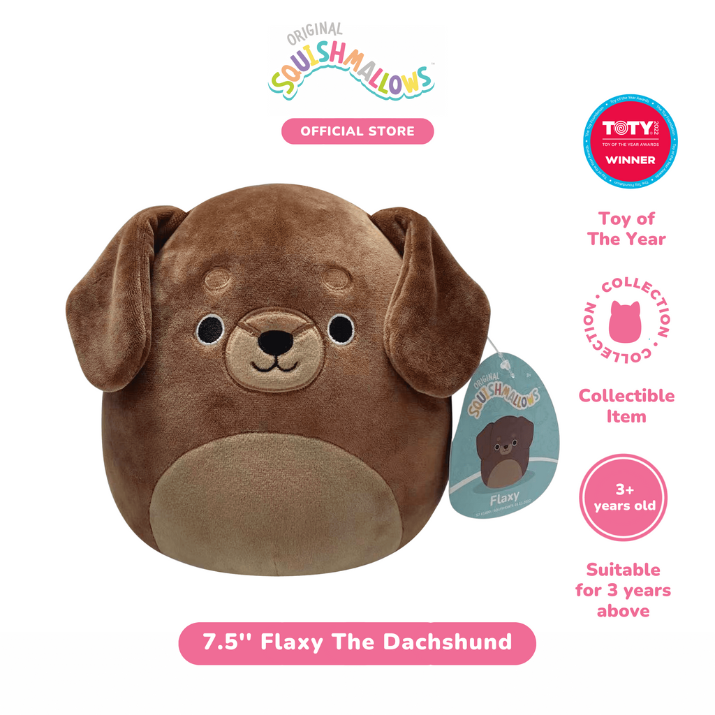 Squishmallows 7.5 - Flaxy the Dachshund