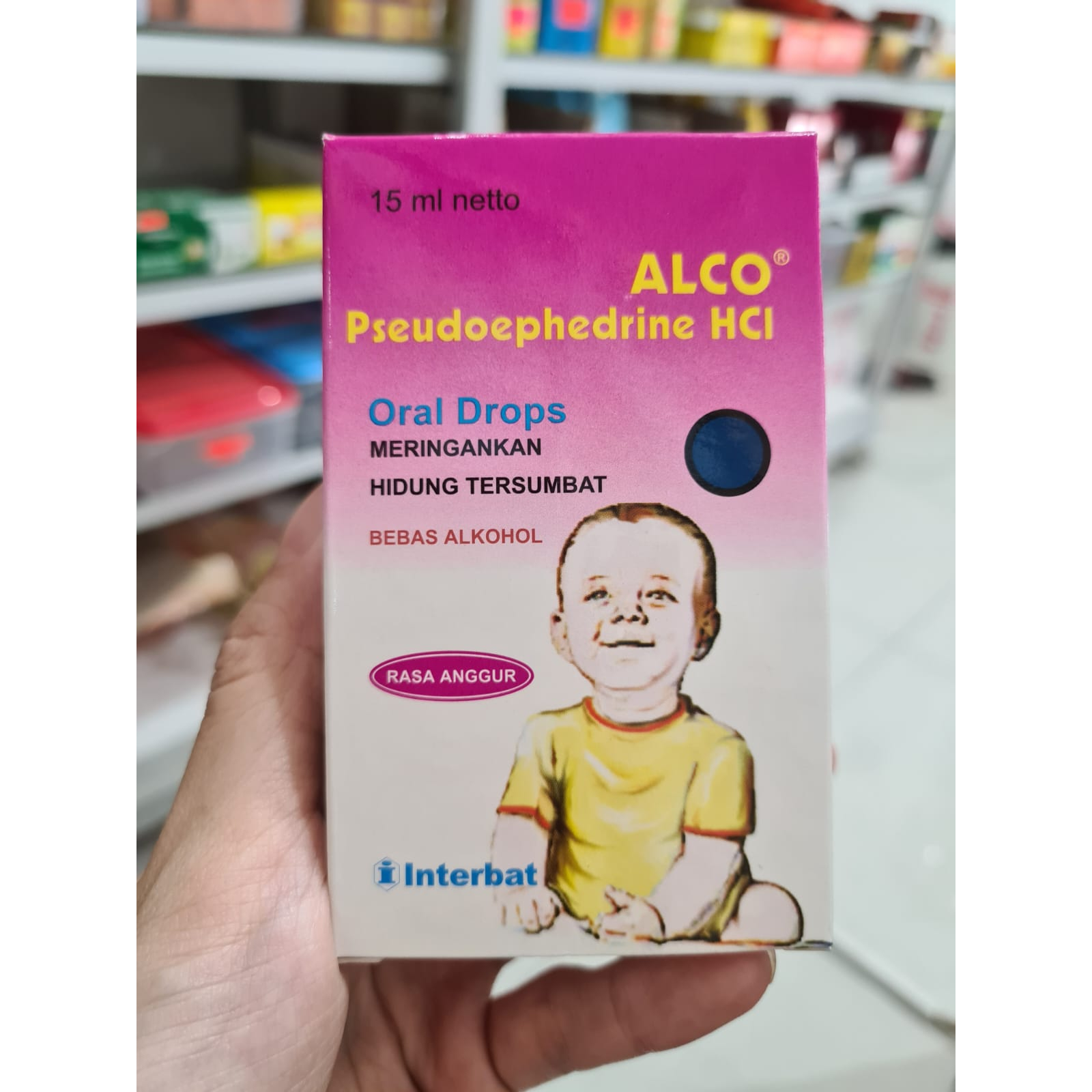 Jual ALCO DROP MERINGANKAN FLU HIDUNG TERSUMBAT ANAK BALITA / PILEK ...