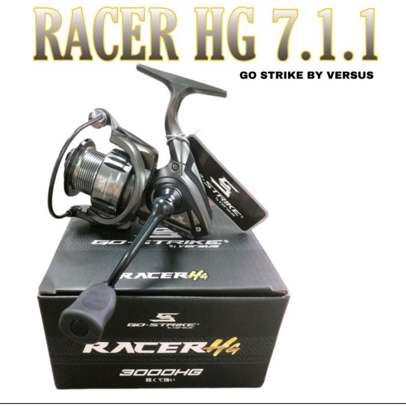 Jual Reel SPINNING VERSUS GO-STRIKE RACER HG (POWER HANDLE) | Shopee ...