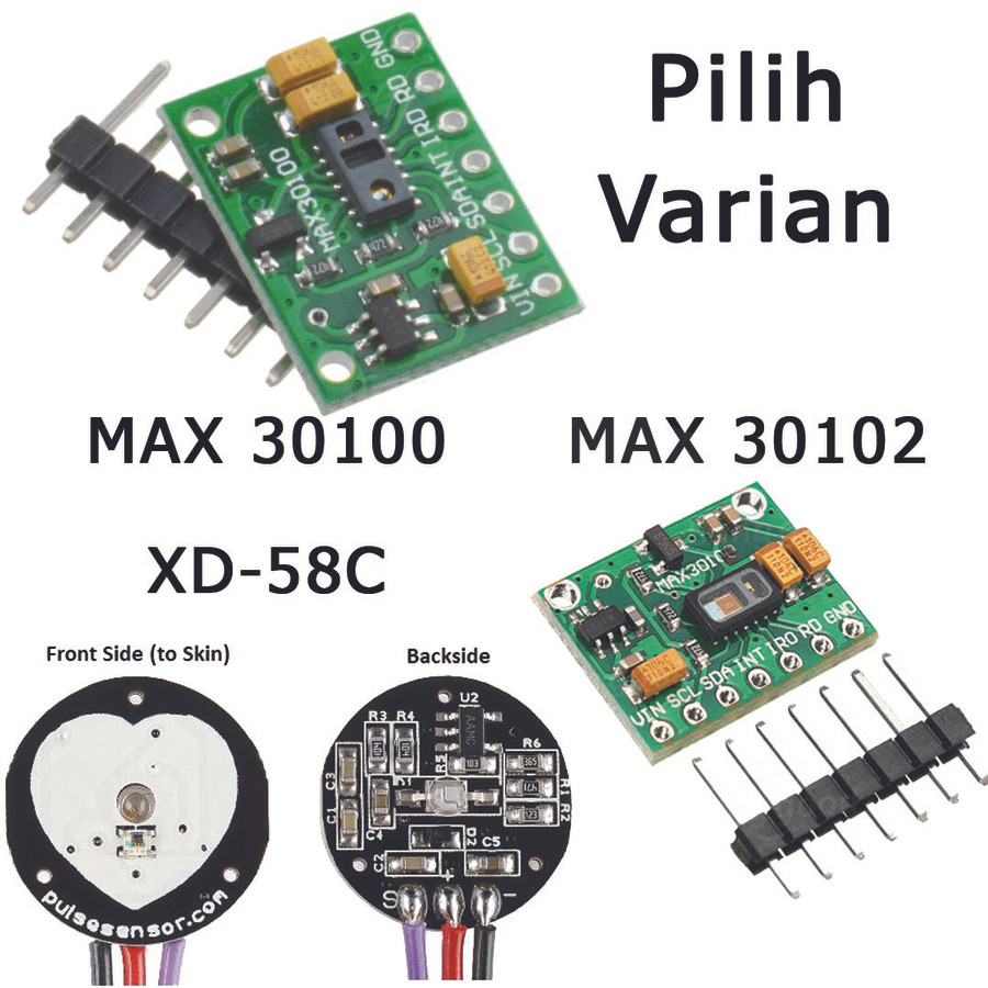 Jual Sensor Detak Jantung dan Oksigen MAX 30100-30102 | Shopee Indonesia