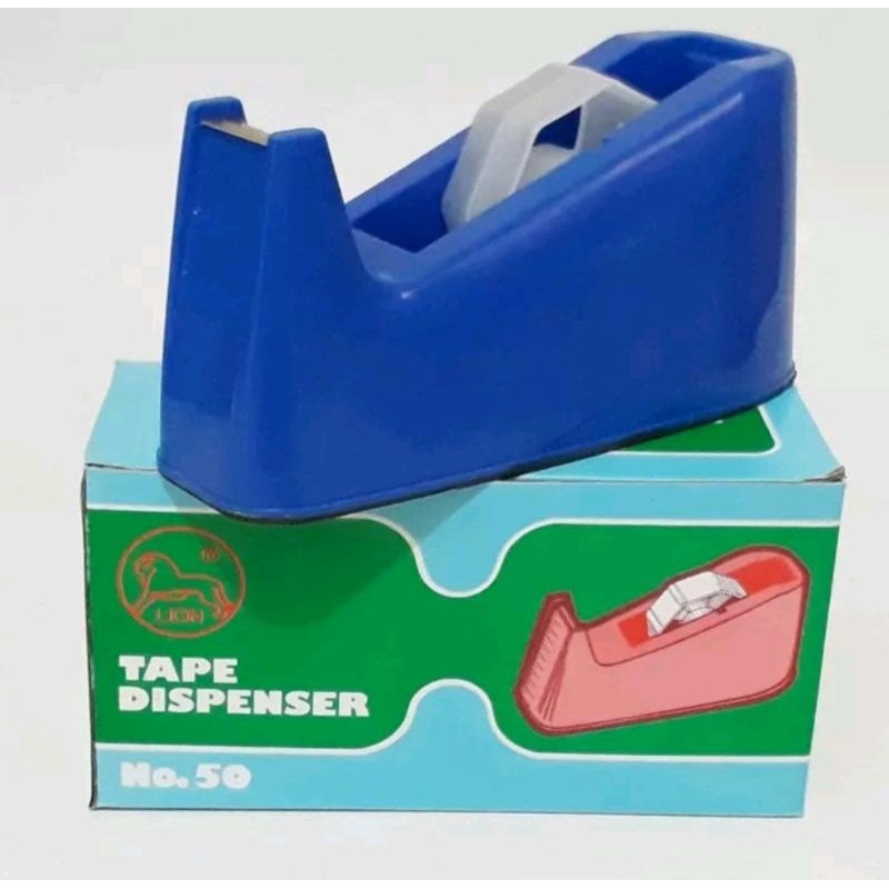 Jual TAPE DISPENSER LION NO.50 / TAPE CUTTER PACKING Shopee Indonesia