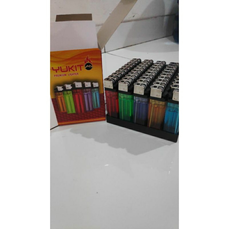 Jual korek api gas roda besar harga perbox isi 50pcs | Shopee Indonesia