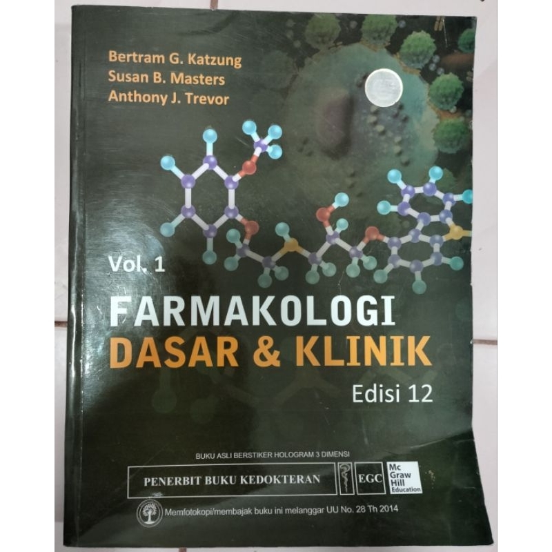 Jual Farmakologi Dasar Dan Klinik Katzung Shopee Indonesia 9177