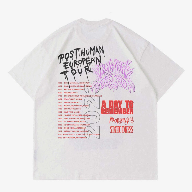 Jual KAOS BRING ME THE HORIZON “POST HUMAN TOUR 2023” | T-SHIRT BAND ...