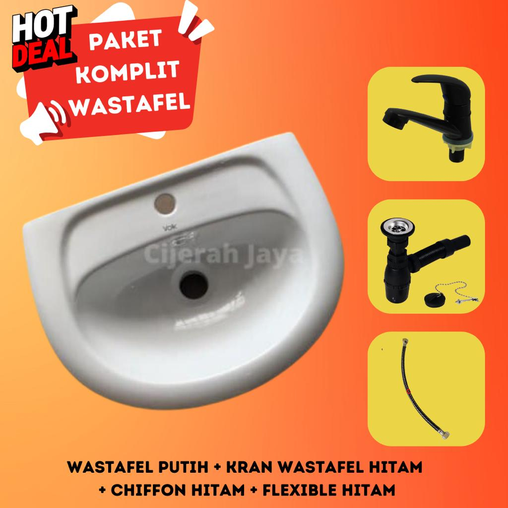 Jual Produk Wastafel Volk Putih Washtafel Cuci Tangan Volk Wastafel Gantung Shopee Indonesia 3558