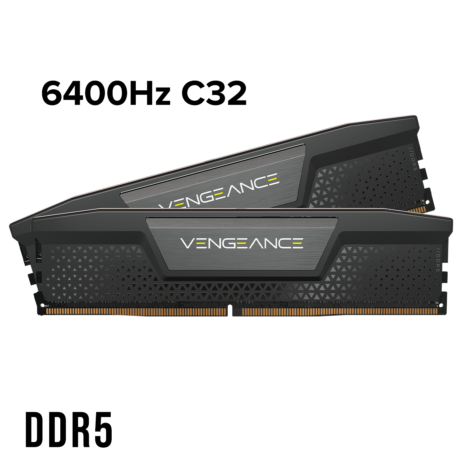 Jual CORSAIR VENGEANCE 32GB (2x16GB) DDR5 DRAM 6400MHz C32 | Shopee ...