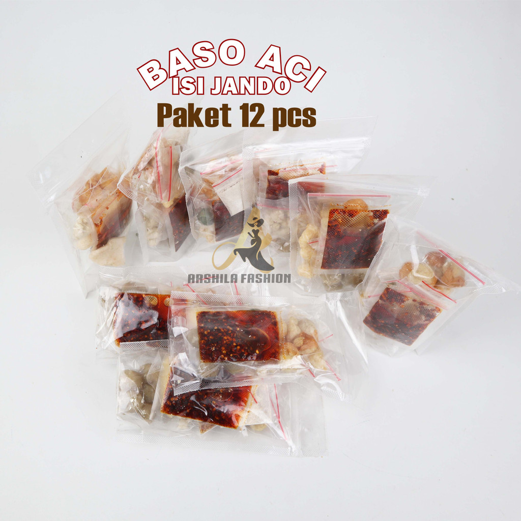 Jual Baso Aci Isi Jando Paket Hemat Isi 12 Pcs Shopee Indonesia