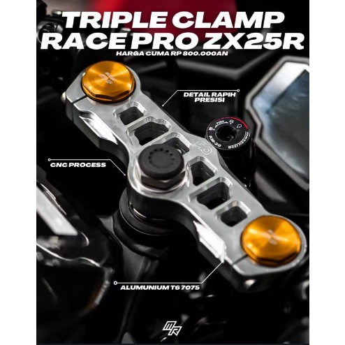 Jual Segitiga Atas Zx R Racepro Triple Clamp Zx R Segitiga Atas Zx R Tripleclamp Race Pro