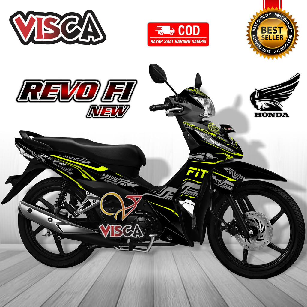 Jual Decal Revo Fit Fi Full Body Stiker Revo Fit Fi Variasi Striping Revo Fit Fi Decal Hologram