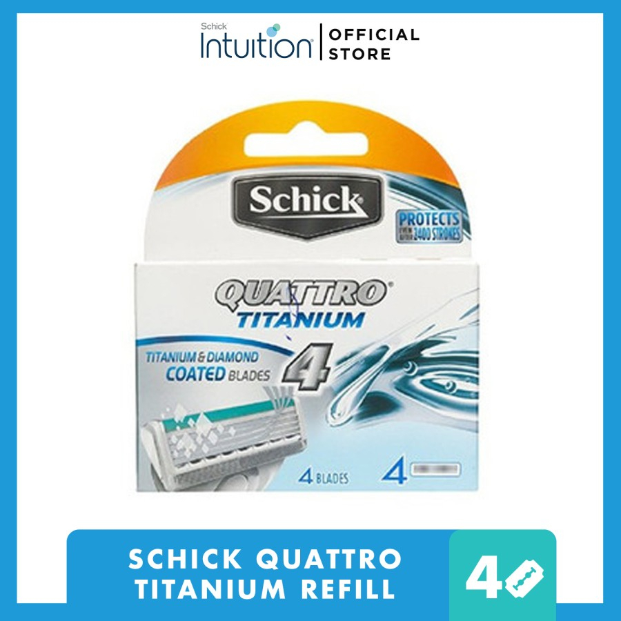 Jual Schick Quattro Titanium Alat Cukur Pria Refill Shopee Indonesia