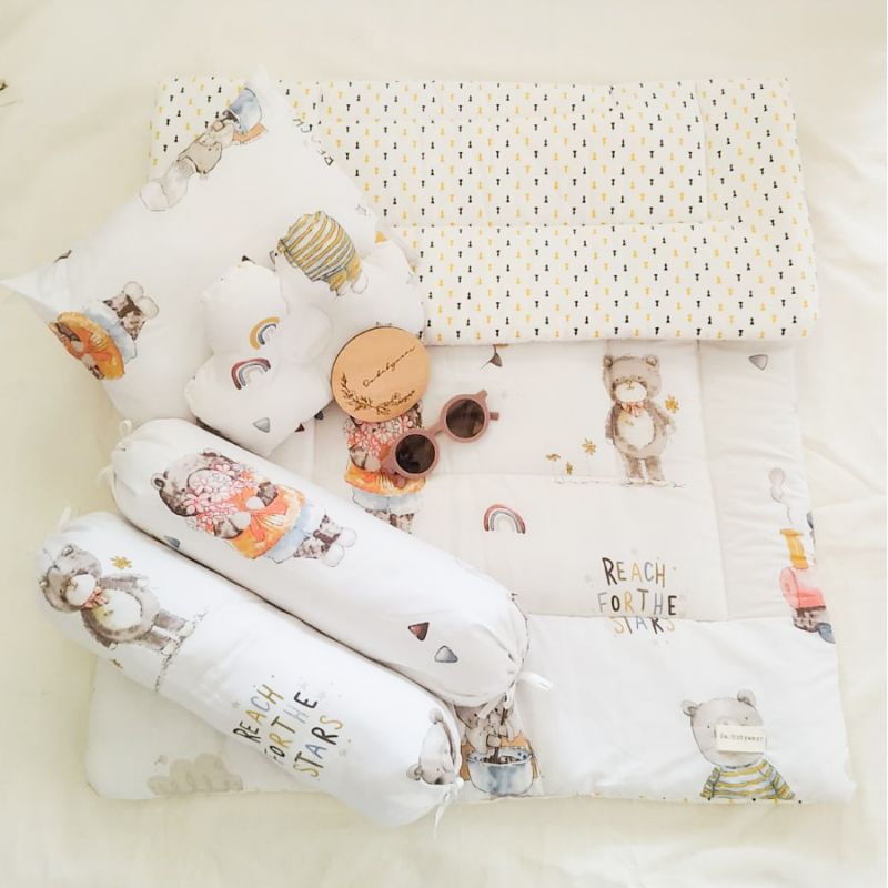 Jual Dw Babywear Bed Cover Set Baby Premium Tempat Tidur Bayi Premium FREE TAS MIKA