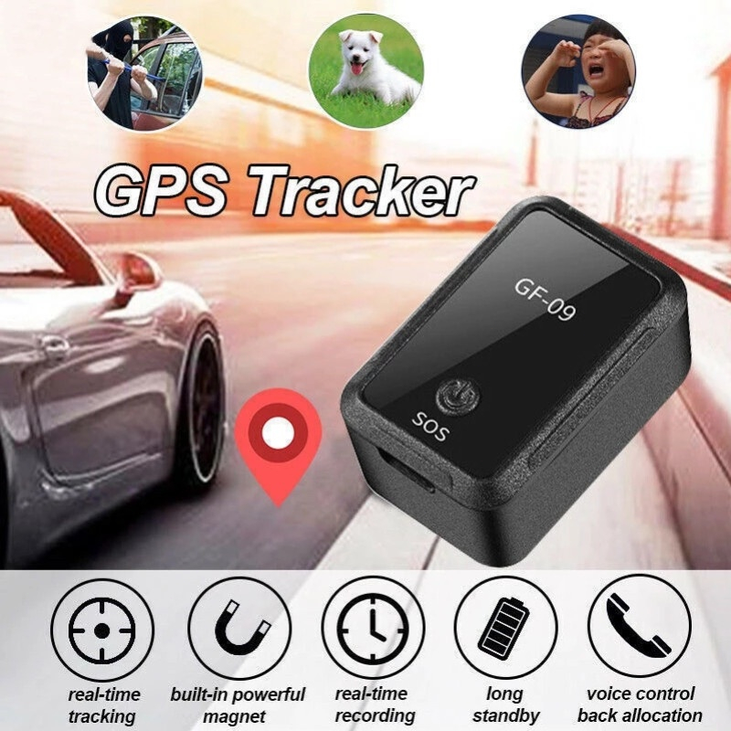 Jual Mini GPS Tracker GF09 Tracker GPS Positioner Record Anti -Loss ...