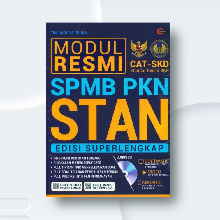 Jual Buku Modul Resmi Spmb Pkn Stan (Plus Cd) - Tim Garuda Eduka ...