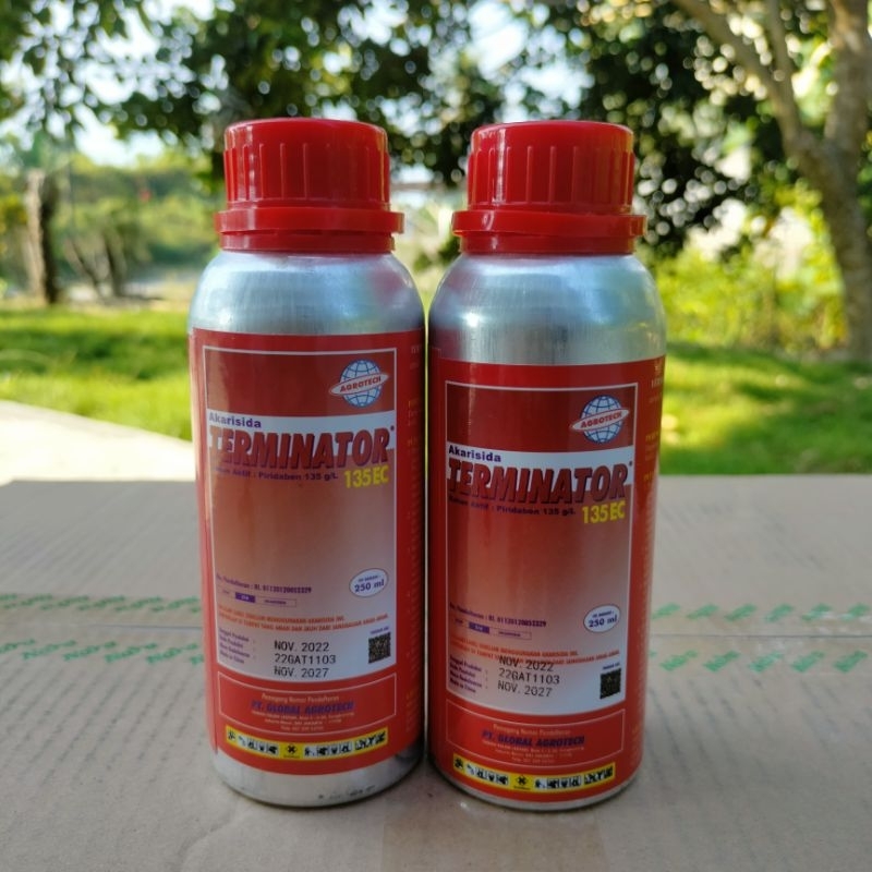 Jual TERMINATOR 135EC 250ML AKARISIDA Pembasmi Hama Thrips Tungau Dan ...