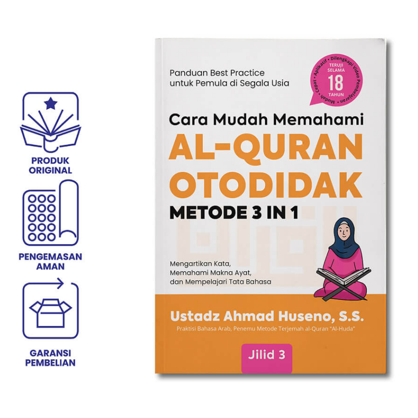 Jual Cara Mudah Memahami Al-Quran Otodidak Metode 3 In 1 (Jilid 3 ...