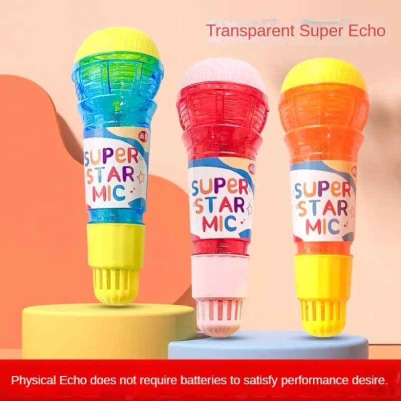Jual Mainan Microphone Superstar Mainan Mic Tanpa Kabel Dan Baterai ...