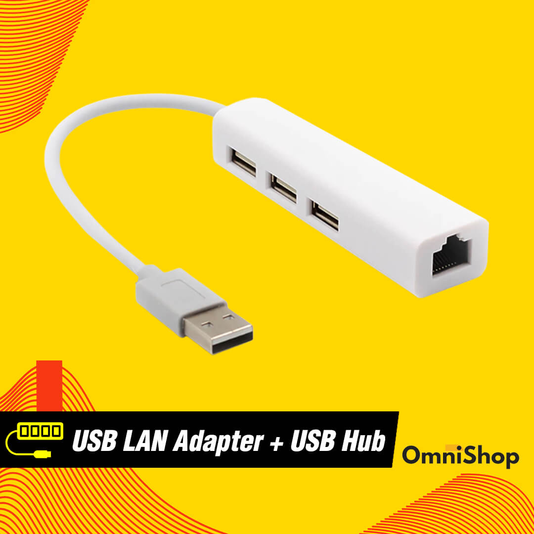 Jual Kabel Converter Adapter USB 2.0 To LAN UTP RJ45 with USB