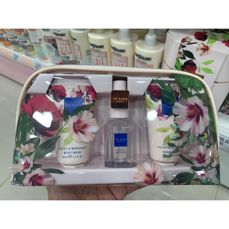 Jual TED BAKER LONDON LITTLE BEAUTIES GIFT SET 1 ISI 3 ( body spray
