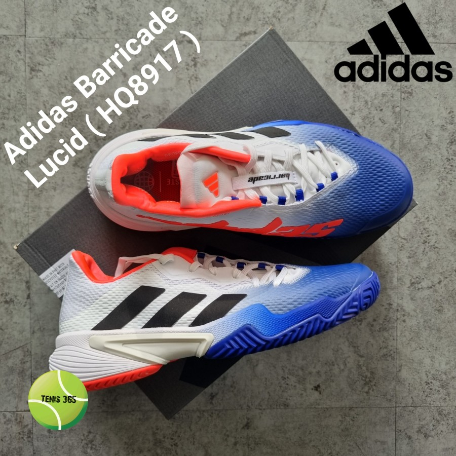 Sepatu Tenis Adidas Barricade Lucid Blue HQ8917