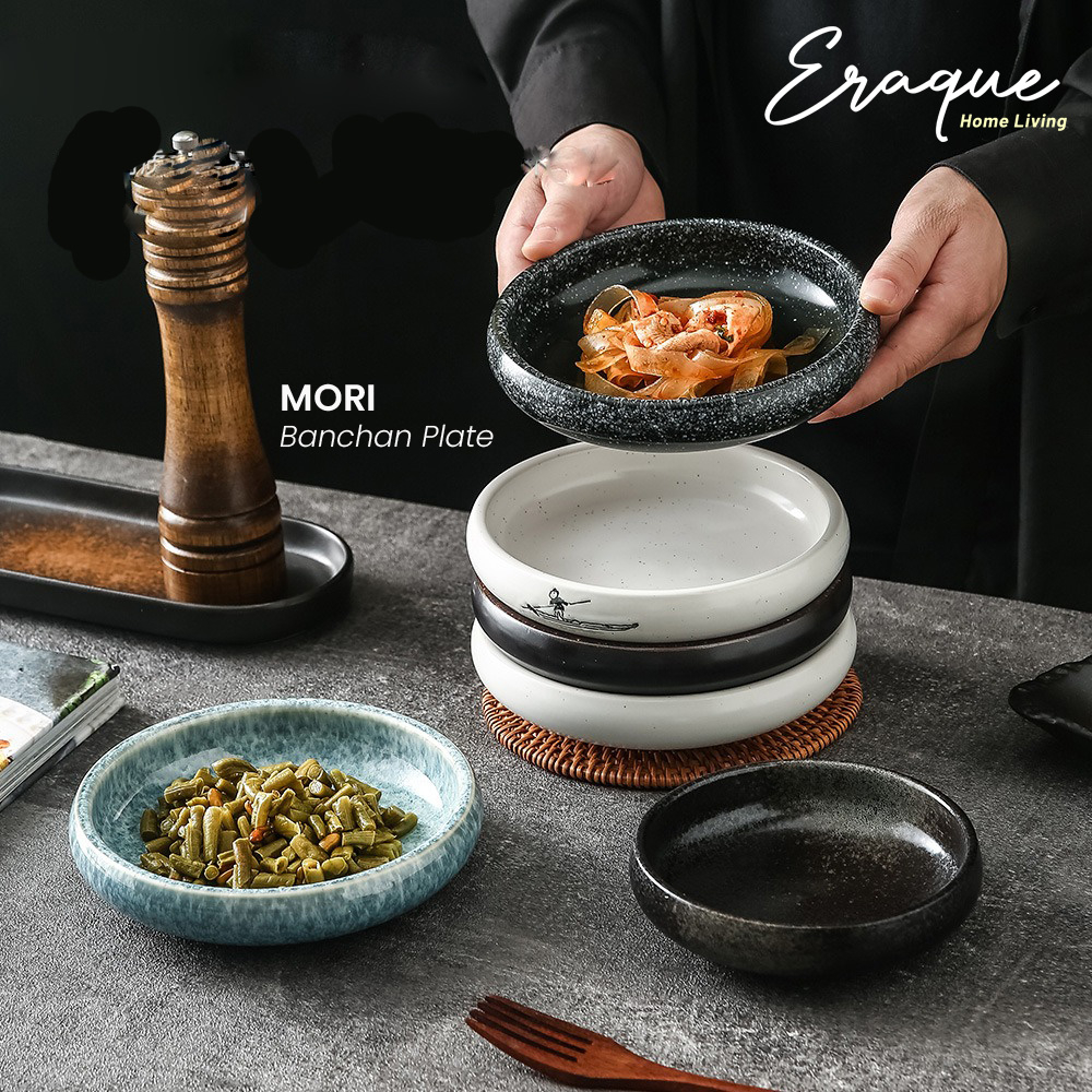 Jual Mori Korean Banchan Plate / Piring Saji Makanan Kecil Banchan Restoran Korea Jepang Keramik