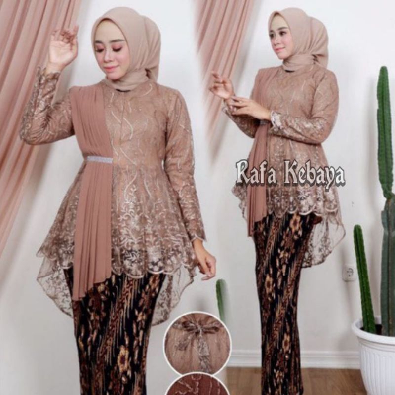 Jual SET BLOUSE AMALIA SELENDANG MODERN ~ KEBAYA AURORA SELENDANG ...