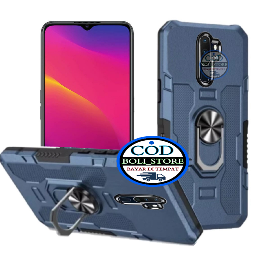 Custodia Portafoglio Per Oppo A5/A9 2020 - Flip Cover In Pelle, Grigio Con Trifoglio - Foto 4