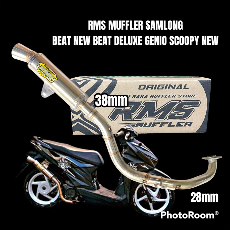 Jual Knalpot Rms Samlong Beat New Beat Deluxe Beat Street New Scoopy