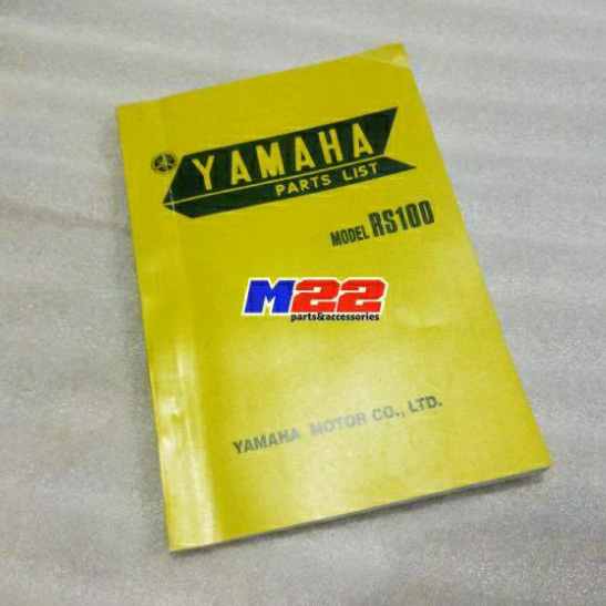Jual buku panduan part parts catalog katalog Catalogue foto poto copy ...