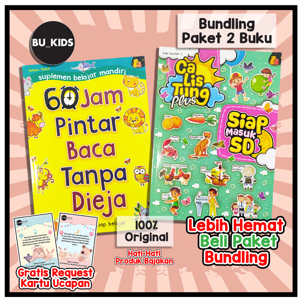 Jual Buku Aktivitas Anak Belajar Membaca Menulis Berhitung Calistung ...