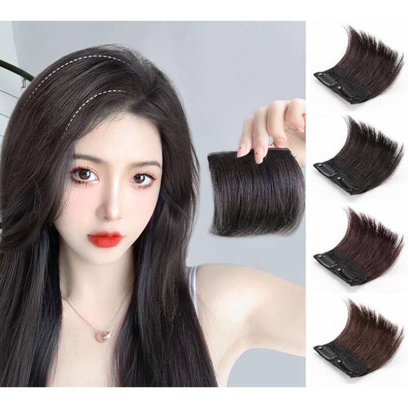 Jual Hairpiece Rambut Hair Clip Rambut asli jepit / Hair Extension Hair ...