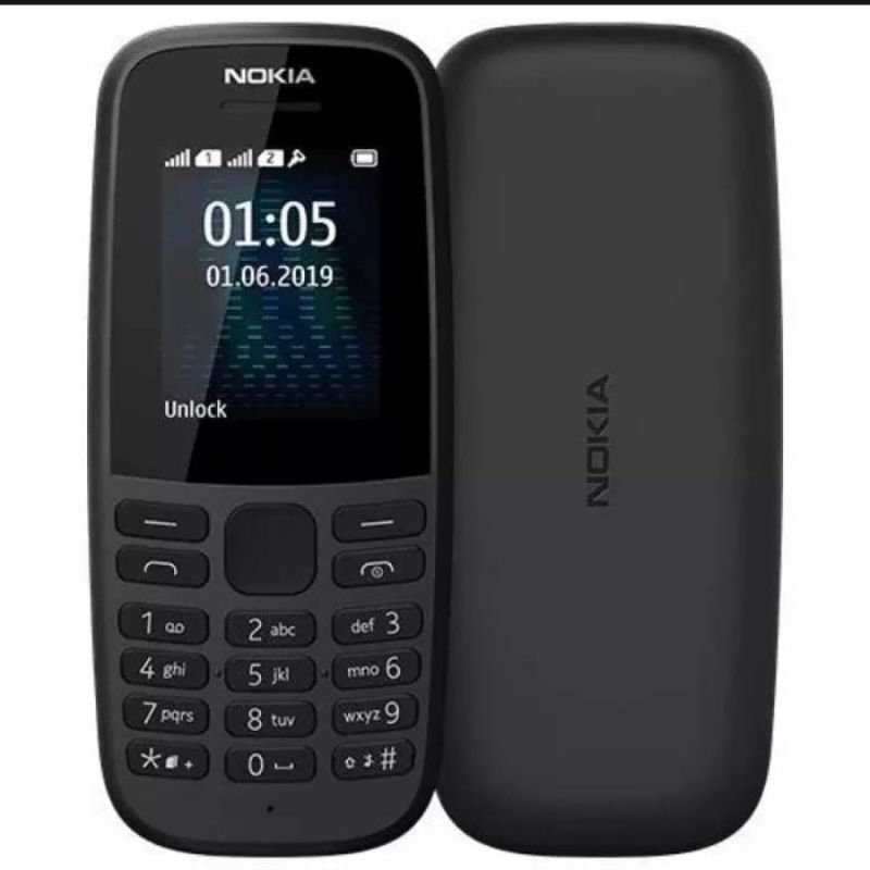 Jual Hp Nokia 105 Jadul Original Dual Sim Card | Shopee Indonesia