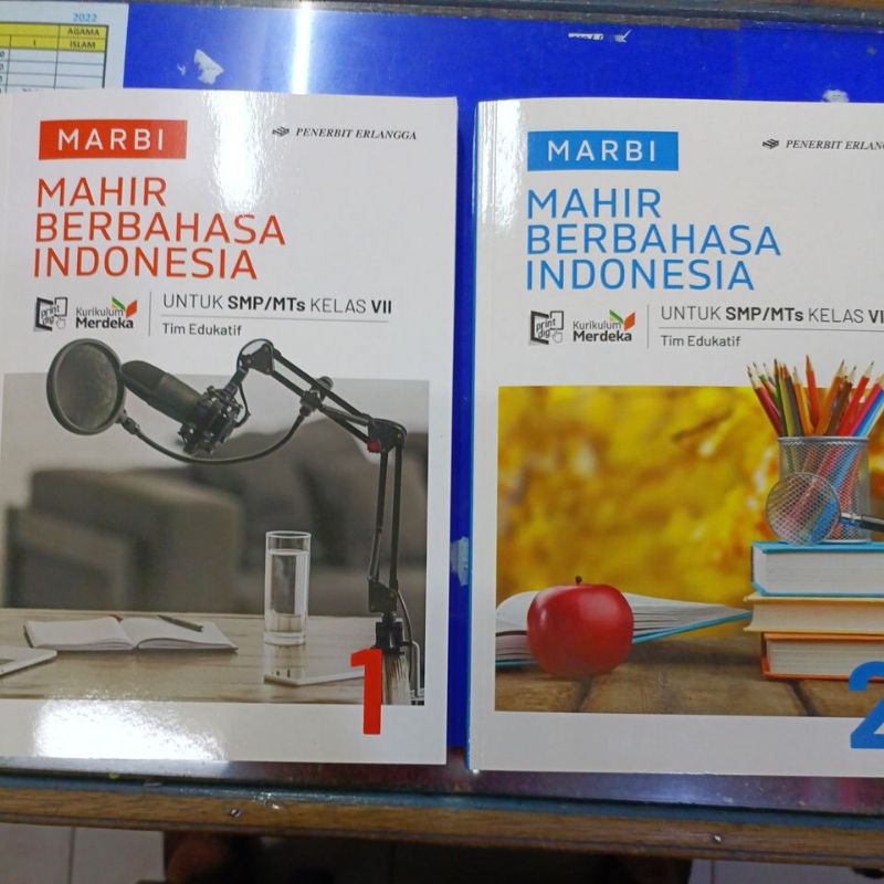 Jual MARBI Mahir Berbahasa Indonesia SMP kelas 7 8 9 KURMER Kurikulum ...