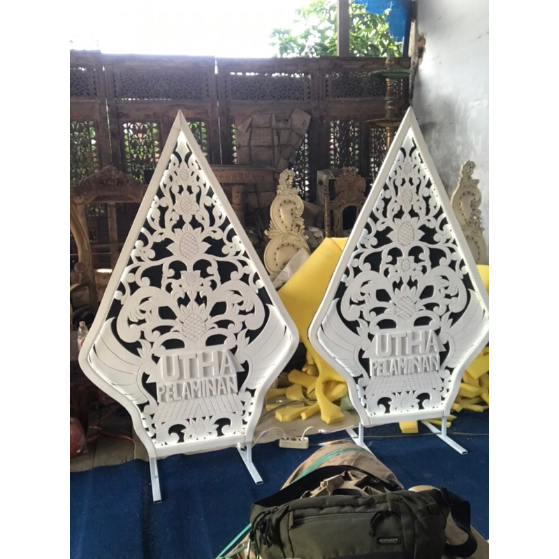 Jual Wayang Gunungan perlengkapan Dekorasi/wayang spon/wayang dekorasi ...