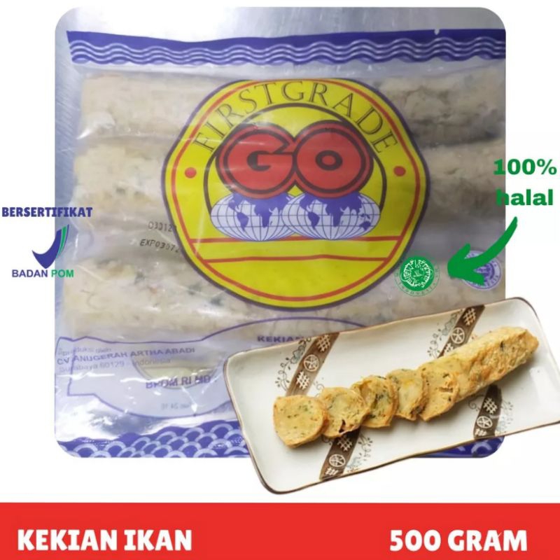 Jual Kekian Ikan Go 500gr Shopee Indonesia