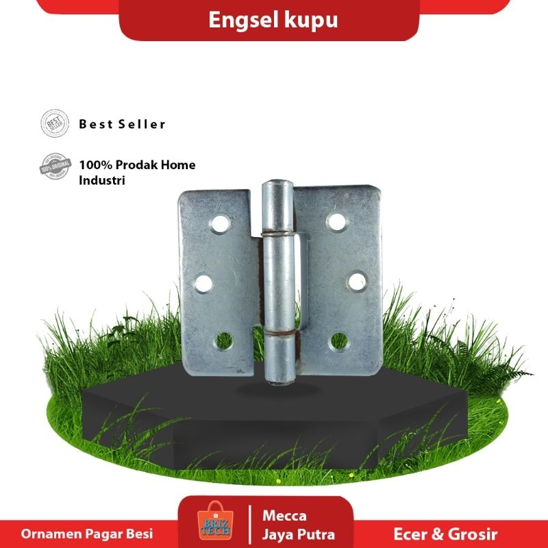 Jual Engsel plat besi pintu garasi model kupu engsel pintu pagar