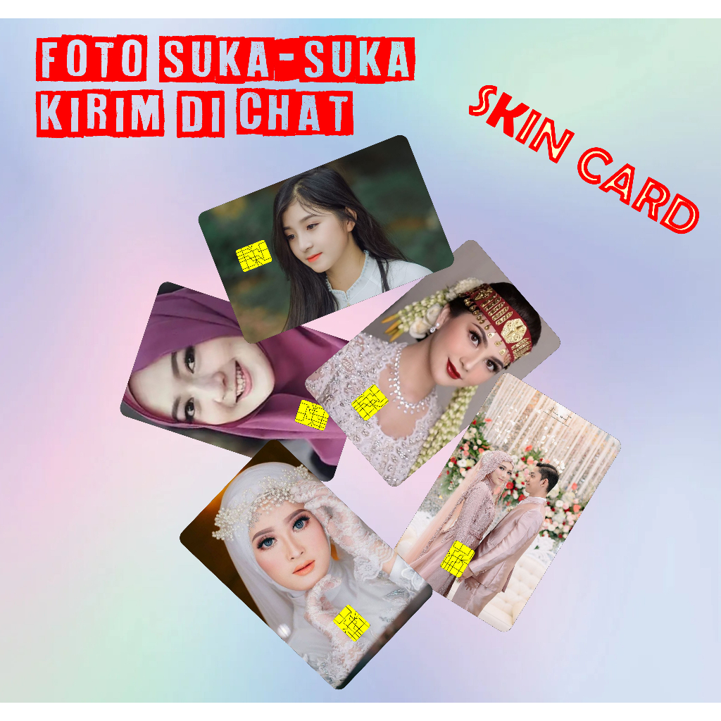 Jual Custom Sticker Skin Card - Hologram Vinyl ATM Debit Credit Emoney ...