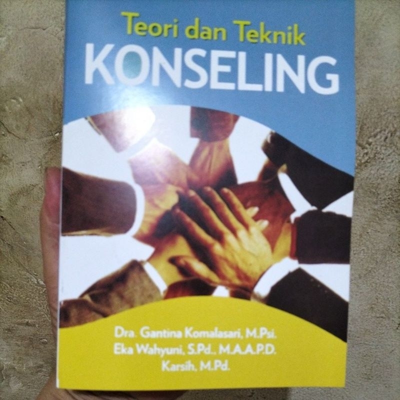 Jual Teori Dan Teknik KONSELING By Dra.Gantina Komalasari,M.Psi ...