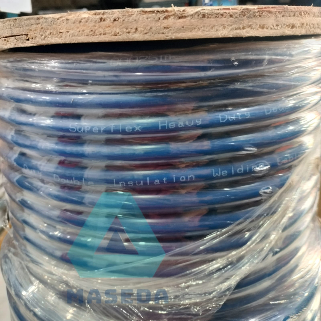 Jual KABEL LAS SUPERFLEX 50MM / SUPERFLEX WELDING CABLE 100 METER ...