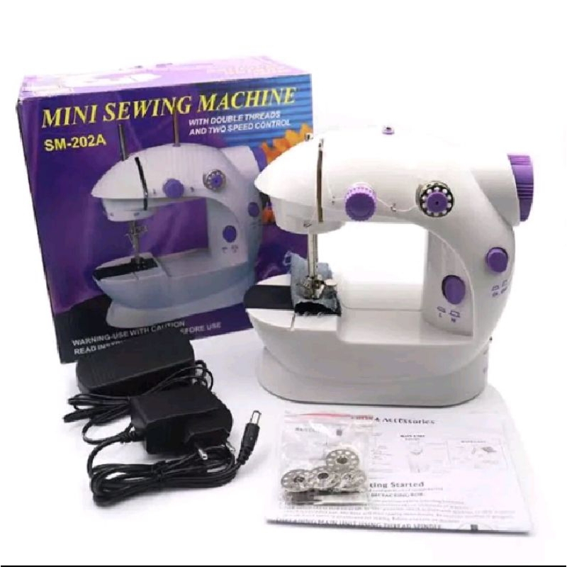 Jual MESIN JAHIT PORTABLE / ALAT JAHIT / SHEWING MACHINE PORTABLE COD ...