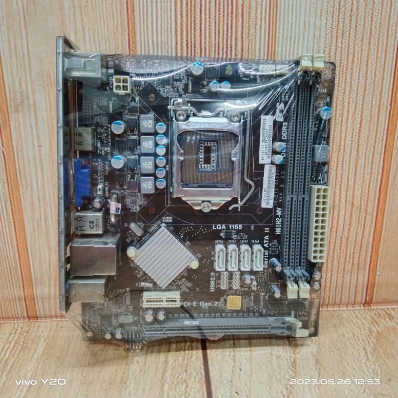 Jual MOTHERBOARD ECS H61 LGA 1155 | Shopee Indonesia