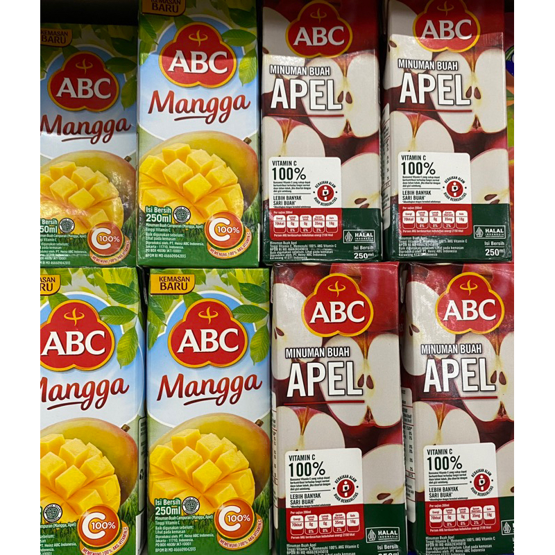 Jual ABC Juice Buah 250ml | Shopee Indonesia