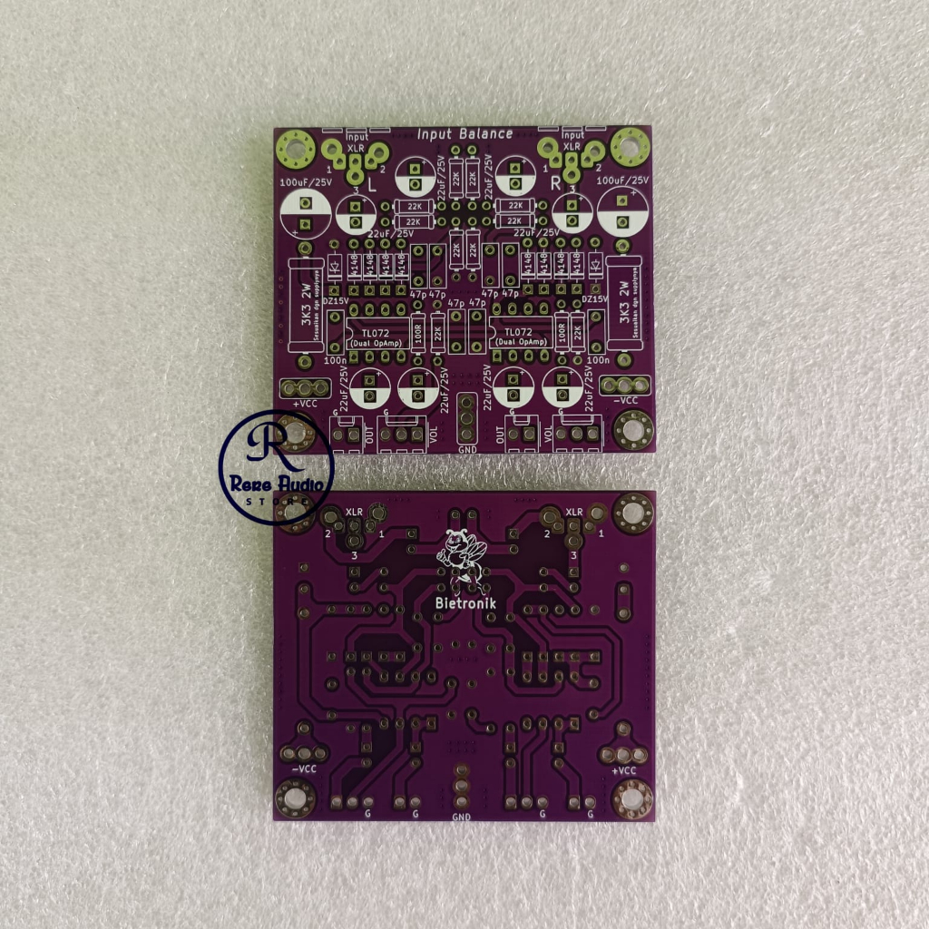 Jual PCB Inbal / Input Balance Stereo Double Layer FR4 Fiber | Shopee